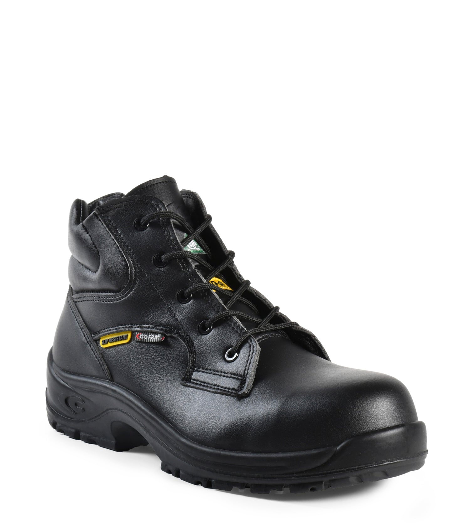 Liquid, Black | SD+ Microfiber Vegan 6" Work Boots | Metal Free