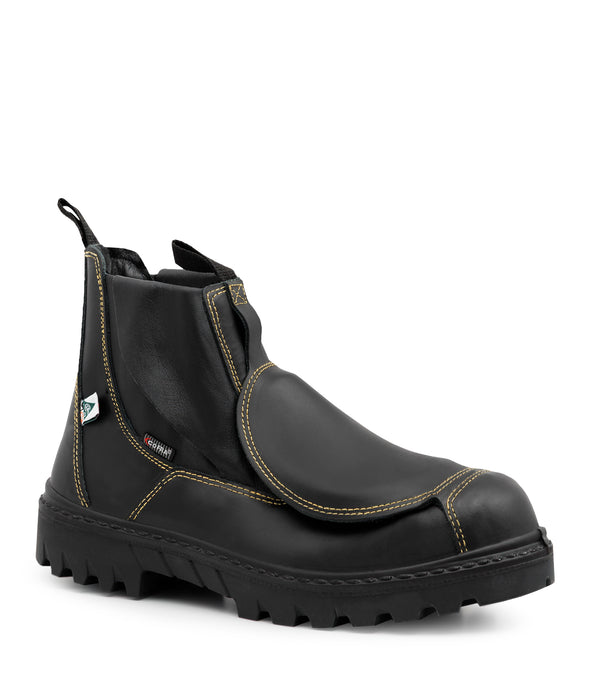 Kentville, Black | 6" Work Boots with External Metguard Protection