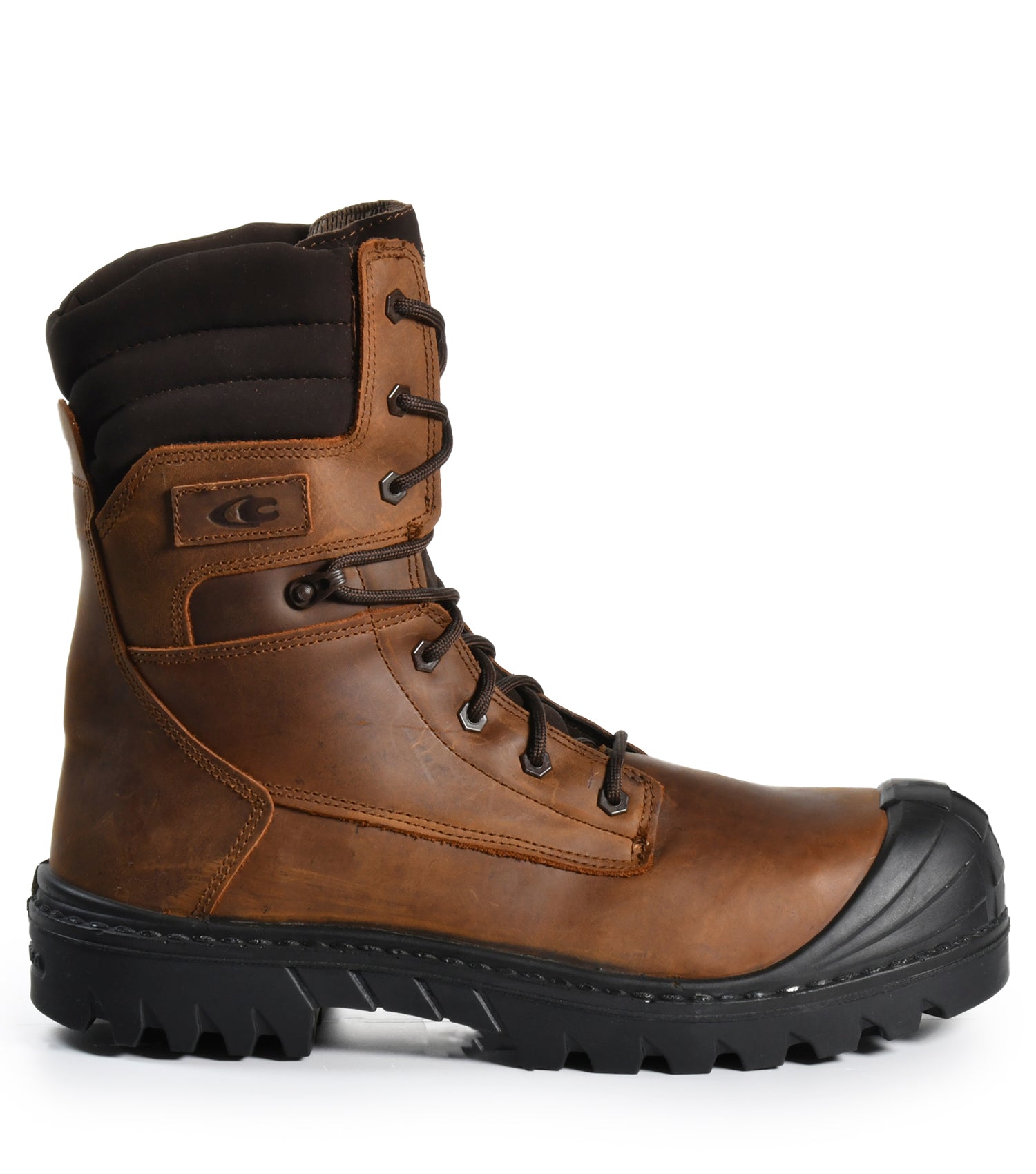 Houston, Brown | Metal Free 9" Leather Work Boots