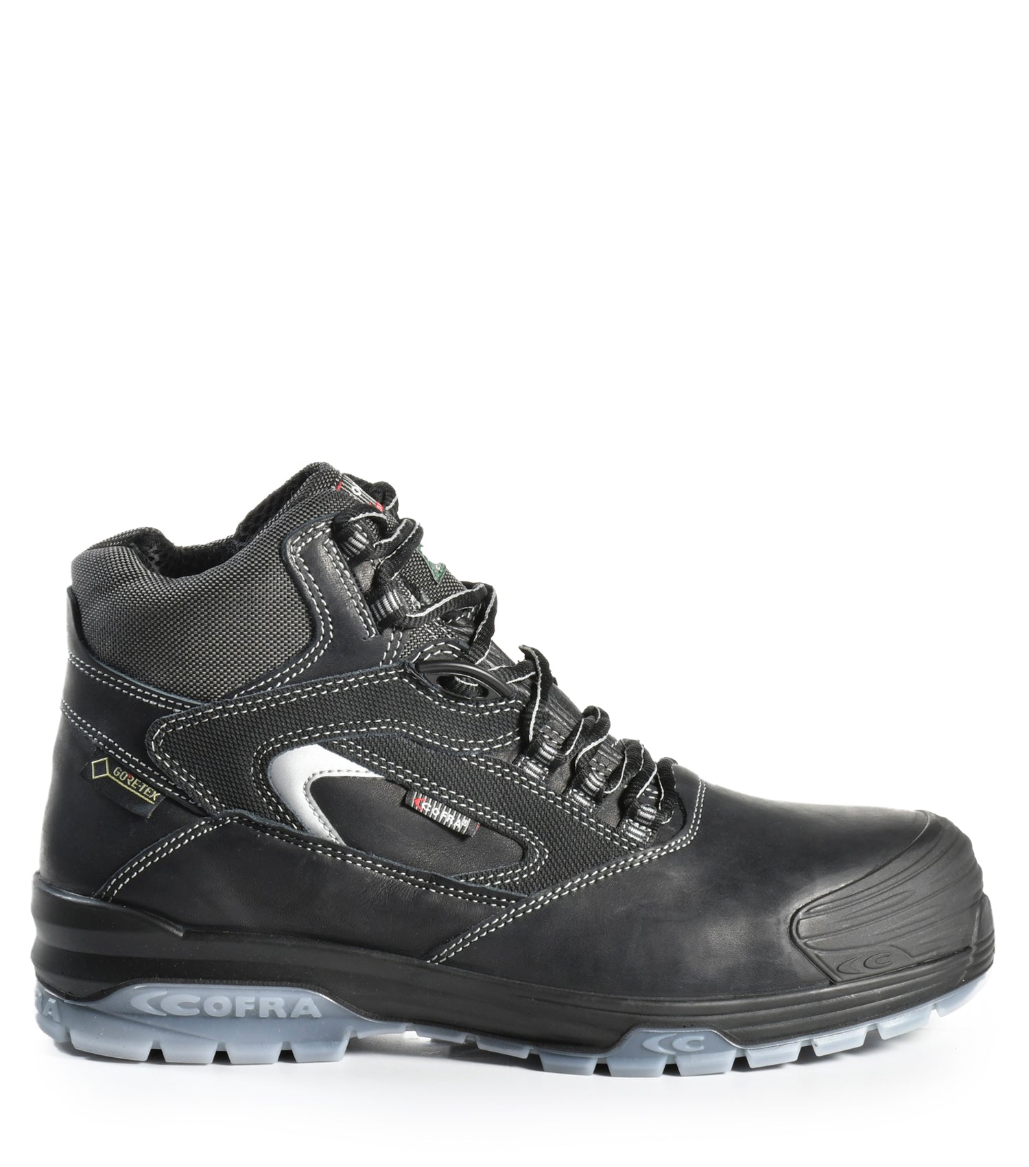 New Valzer, Black | Metal Free 6’’ Work Boots | Gore-Tex Membrane