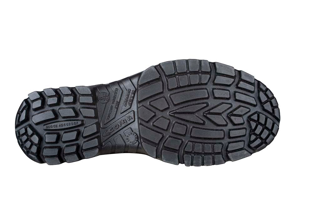 Safest, Noir | Bottes imperméables de travail 15" sans métal en PU