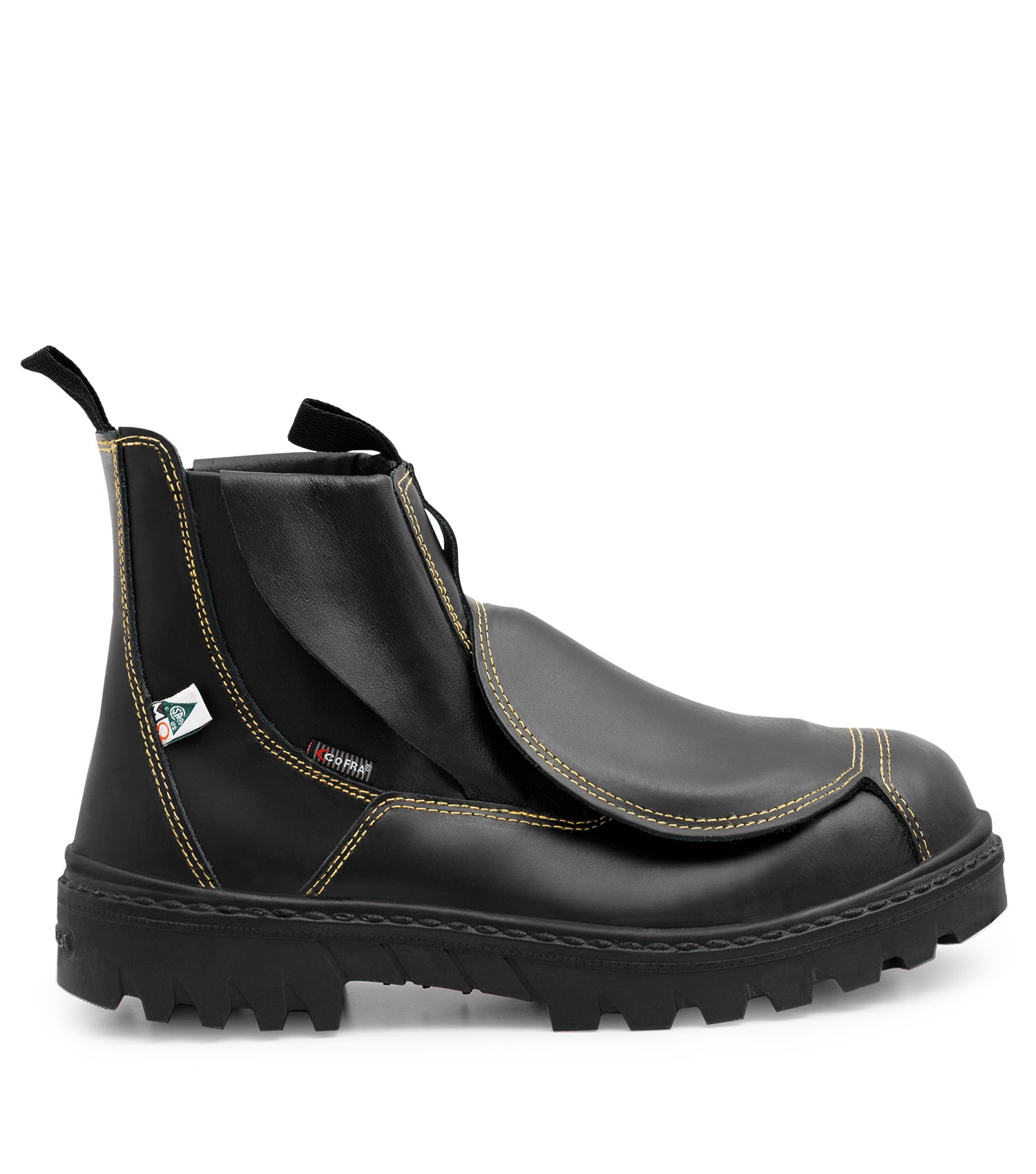 Kentville, Black | 6" Work Boots with External Metguard Protection