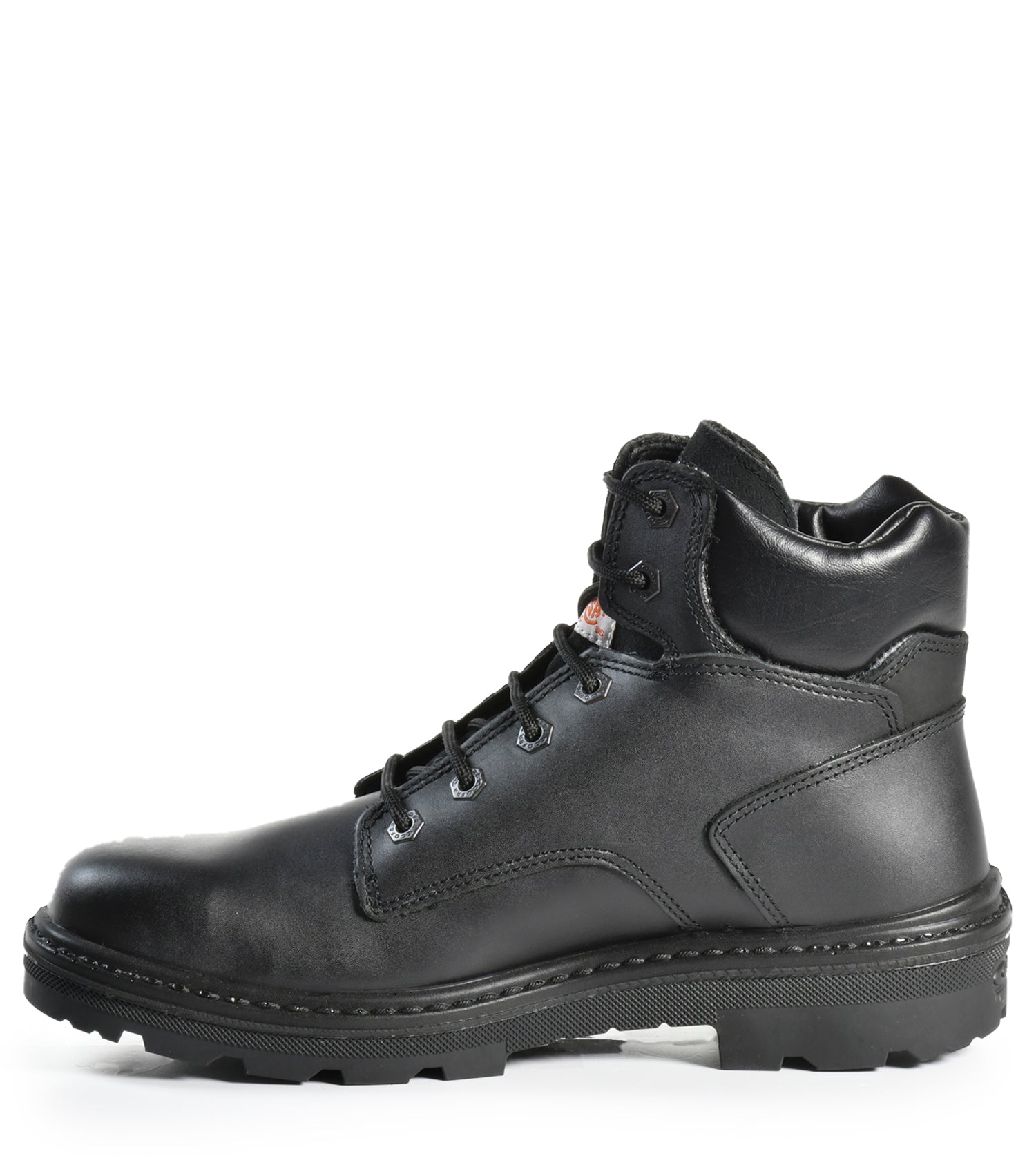 Leader, Noir | Bottes de travail 6'' en cuir 