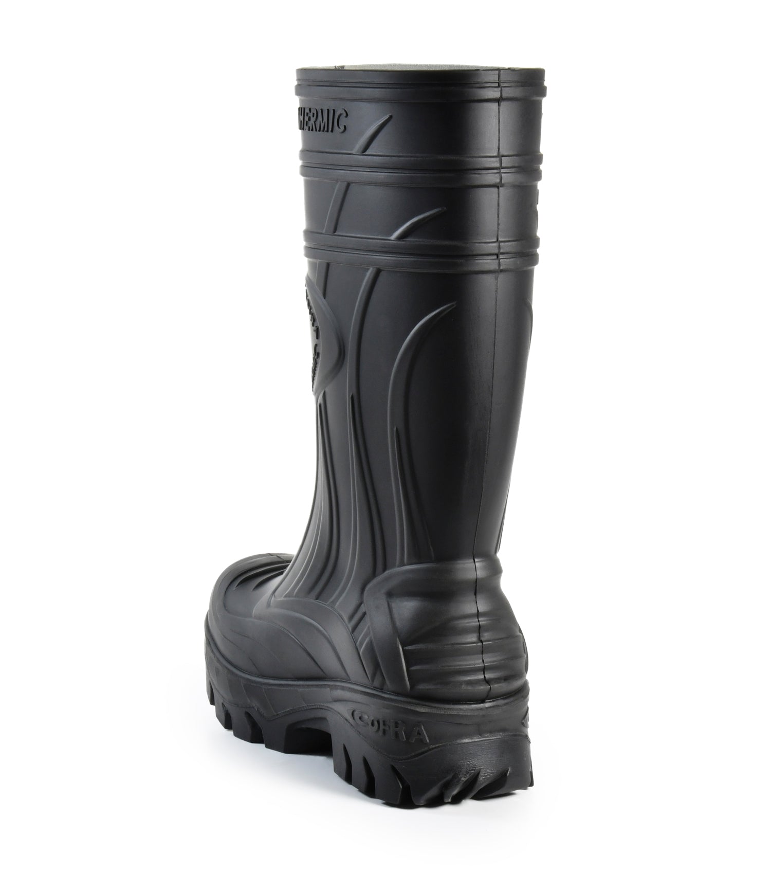 Thermic, Black | Insulated PU Work Boots | Metguard Protection