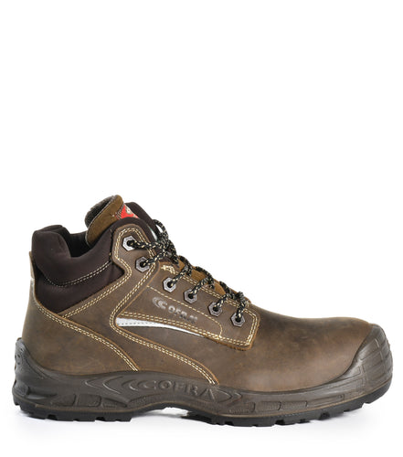 Montpellier, Brown | Metal Free 6'' Nubuck Leather Work Boots