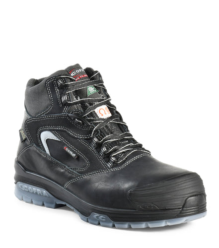 New Valzer, Black | Metal Free 6’’ Work Boots | Gore-Tex Membrane