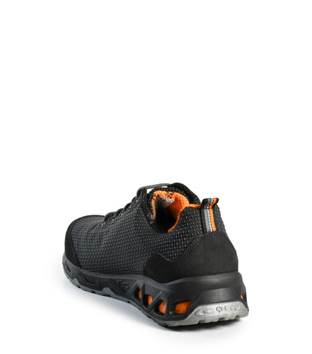 Indiana, Black | Athletic Work Shoes | PU / TPU Outsole