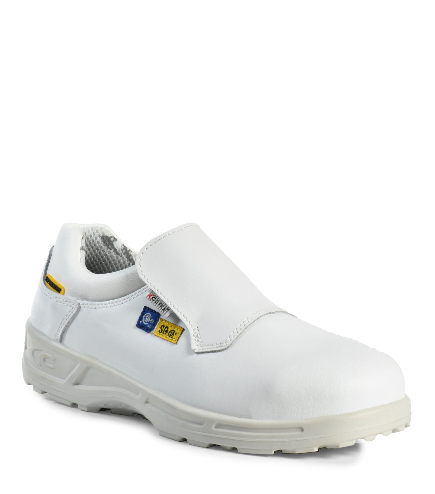 Akron SD+, White | Agrifood SD+ Leather Work Shoes | Slip Resisting – Cofra