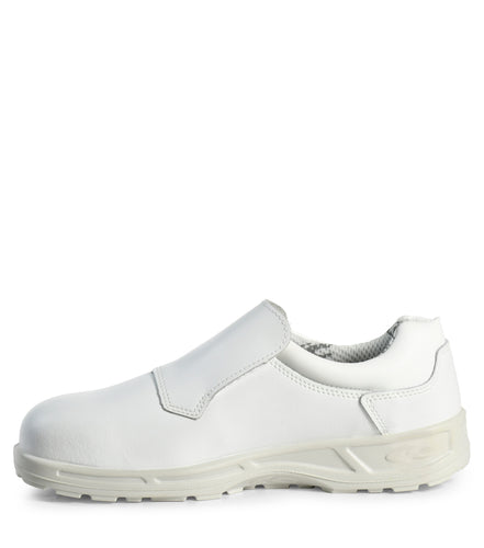 Akron SD+, White | Agrifood SD+ Leather Work Shoes | Slip Resisting